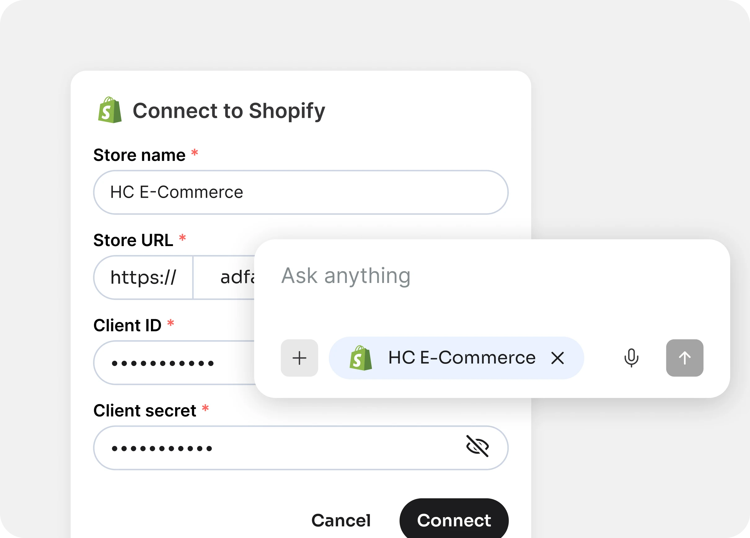 Step 1: Connect